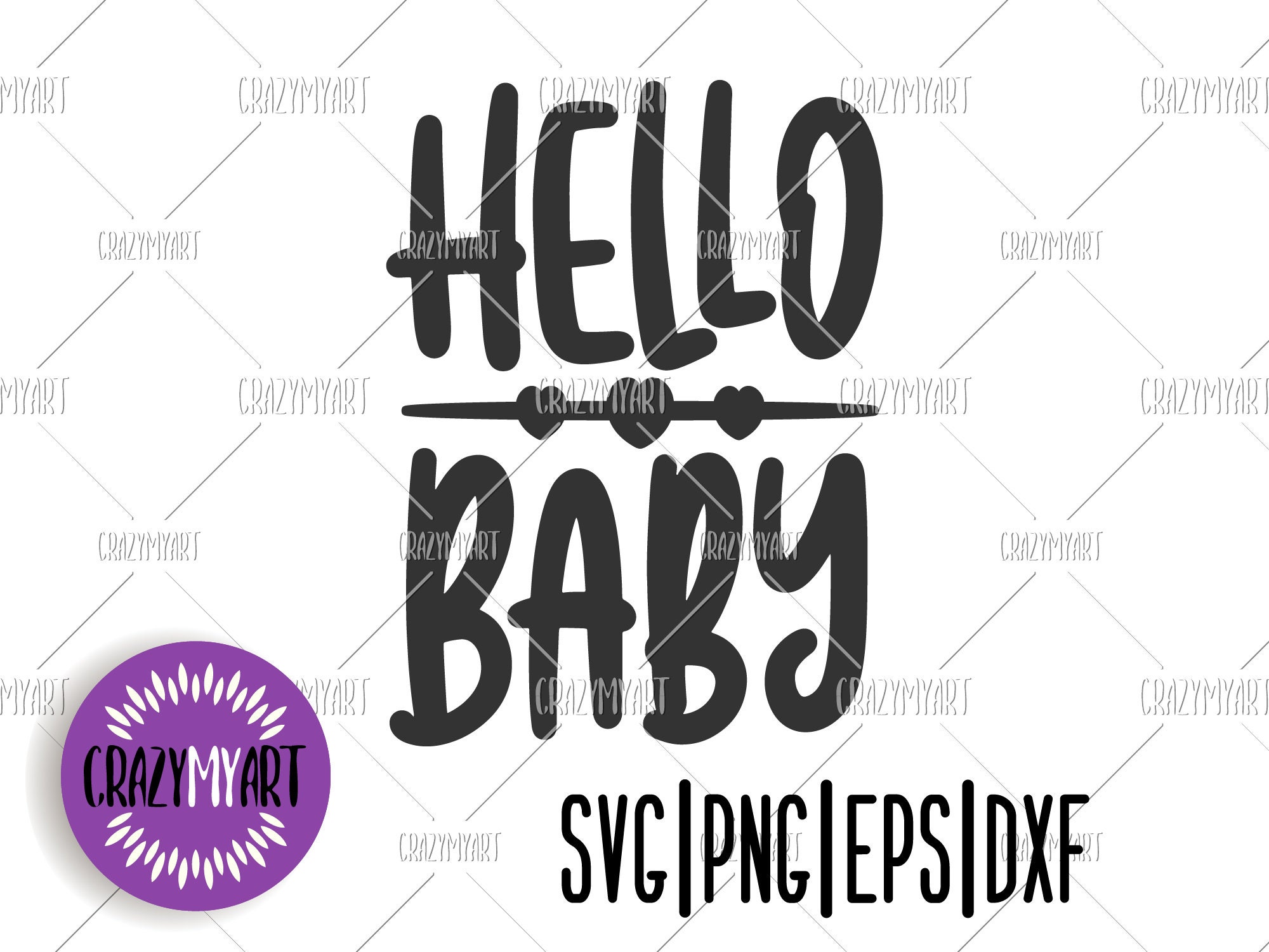 Download Hello Baby Svg Baby Onesie Svg Baby Girl Svg Hello Baby Digital Download Newborn Quote Svg Svg Files For Cricut