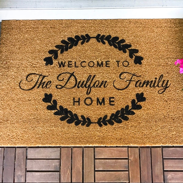Large Custom Doormat Etsy