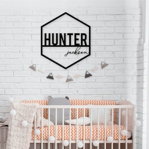 Boy Name Sign, Custom wooden Name Sign, Nursery name Sign, Backdrop name Sign, Wood name Sign, over crib BABY Sign, baby boy sign