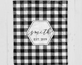 Custom Blanket, Custom Name Blanket, Name Blanket, Gift for Grandparent, Gift for Parents, Family Gift, Gift for Grandma, Newlywed Gift