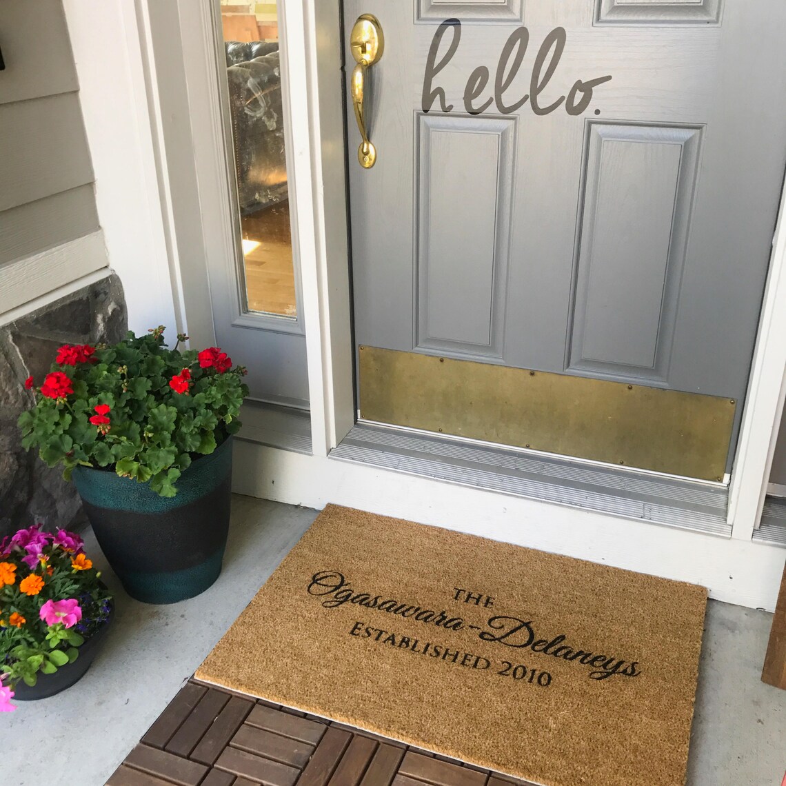 Custom Door Mat Personalized Doormat Door Mat Doormat Door Etsy