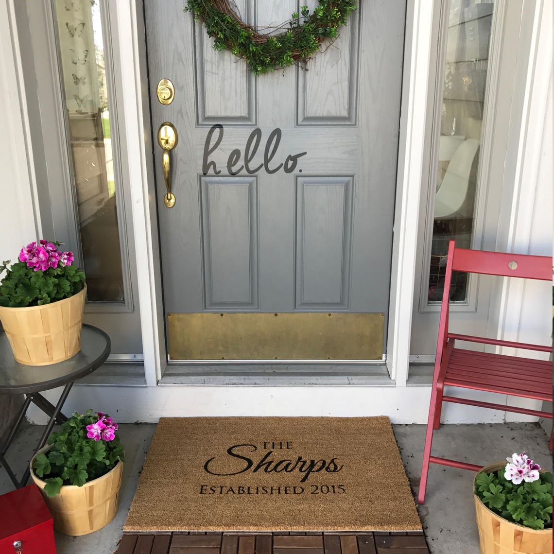 Custom Door Mat Personalized Doormat Door Mat Doormat Etsy Ireland