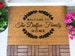 LARGE Custom Doormat Closing Gift Housewarming Gift Wedding Gift Custom Doormat Anniversary Gift Personalized Doormat Door Mat