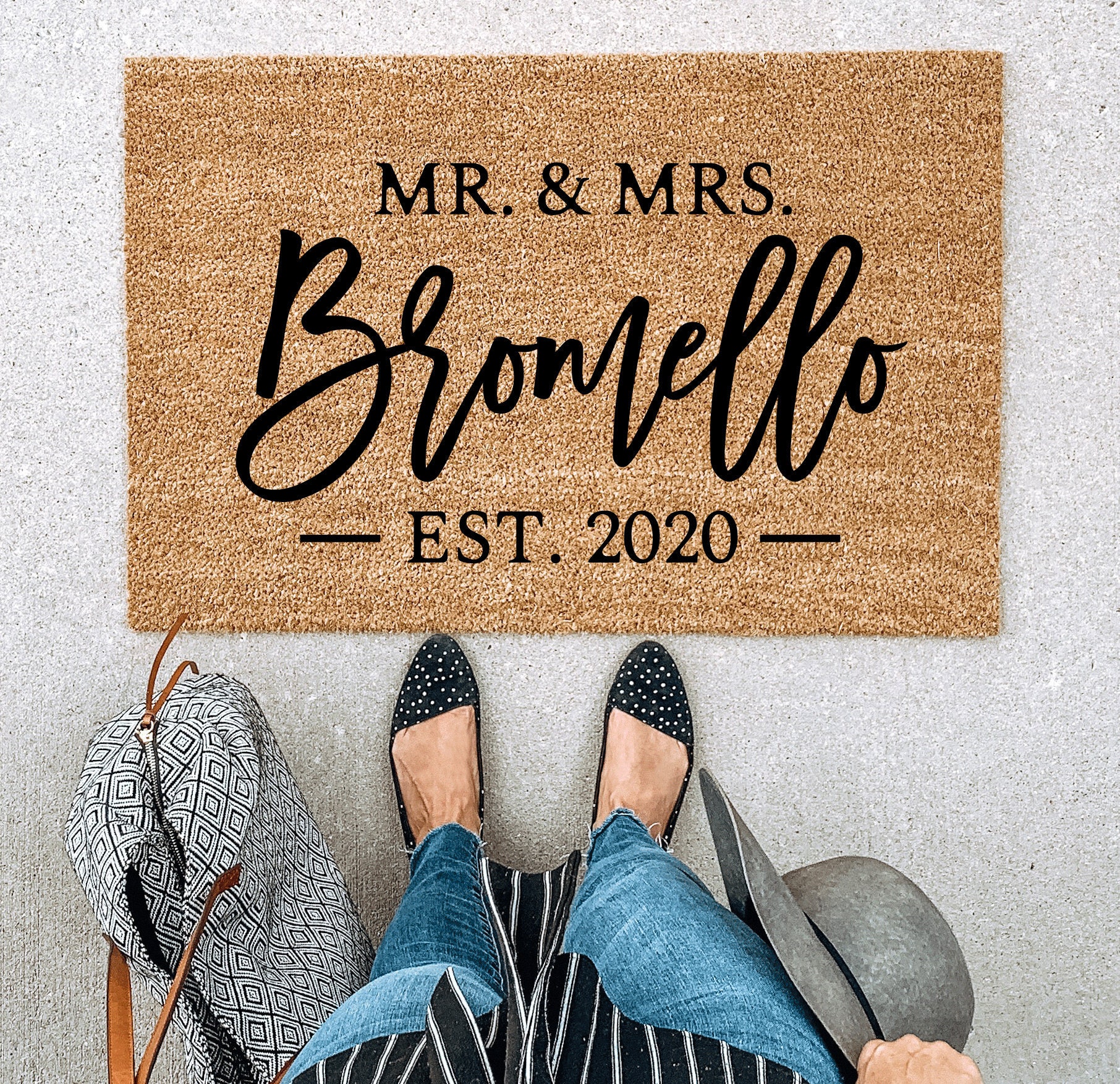 Housewarming Gift Entry Way Coir Mat Last Name Doormat Household Customized Doormat Home Decor Personalized Family Name Rug Housewarming Gift Entry Way Coir Mat Last Name Doormat Household Customized Doormat Home Decor Personalized Family Name Rug