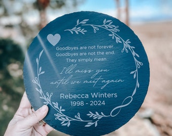 Sympathy Gift, Memorial Stone, Memorial Garden Stone, Memorial Gift, In Memory, Bereavement Gift, Headstone, Grave Marker, Memorial Plaque