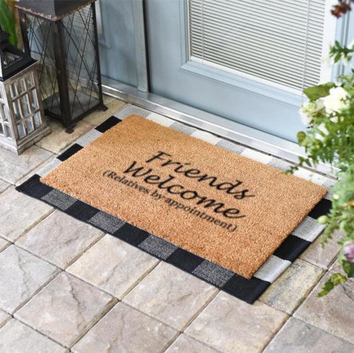 Friends doormat coir doormat funny doormat unique Etsy