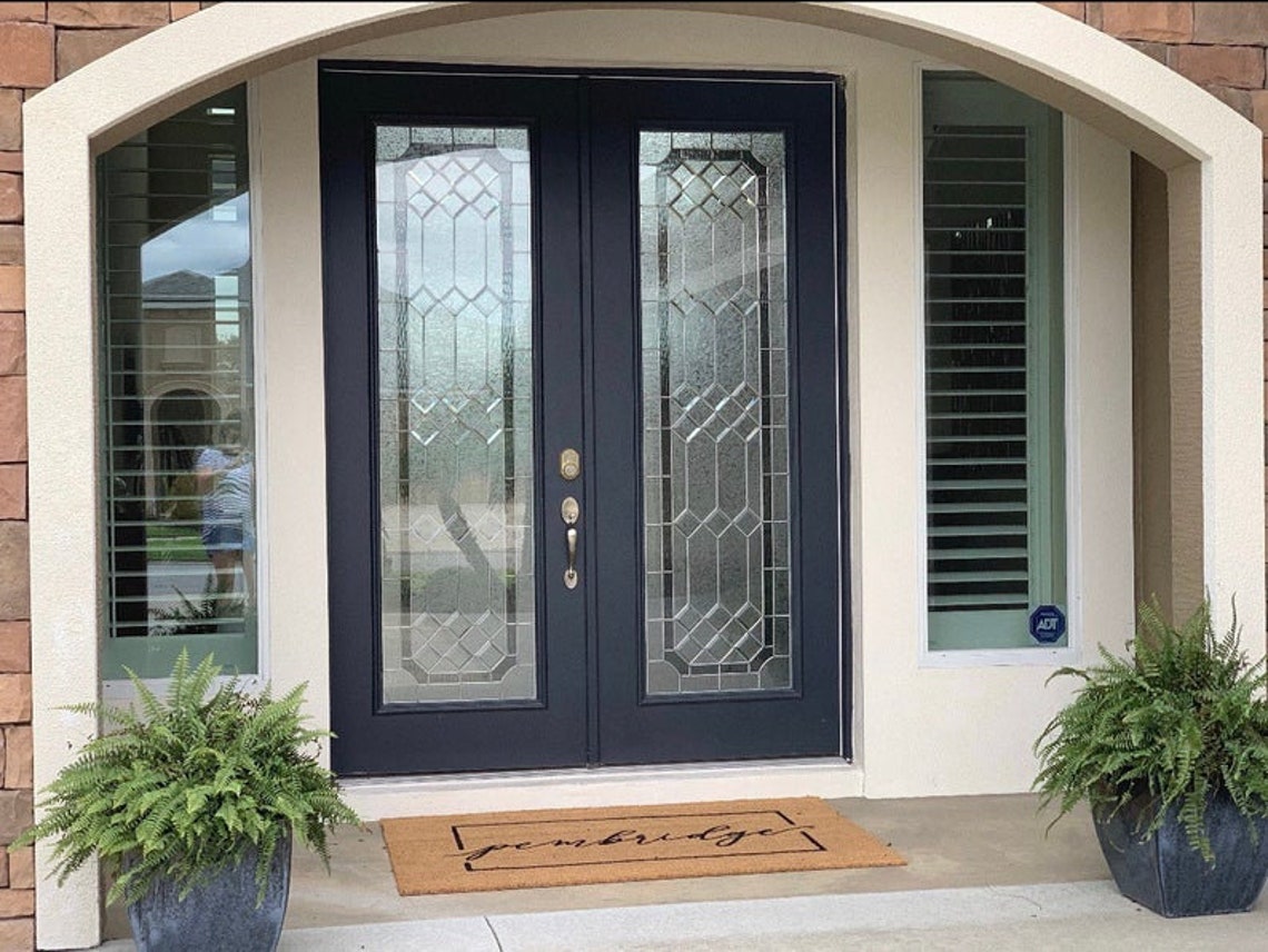 LARGE Custom Doormat Gift for Parents Custom Doormat Etsy