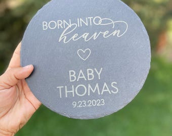 Miscarriage Gift, Infant Loss Memorial, Child Loss Remembrance, Memorial Stone, Memorial garden, Stillborn Loss Gift, grave marker