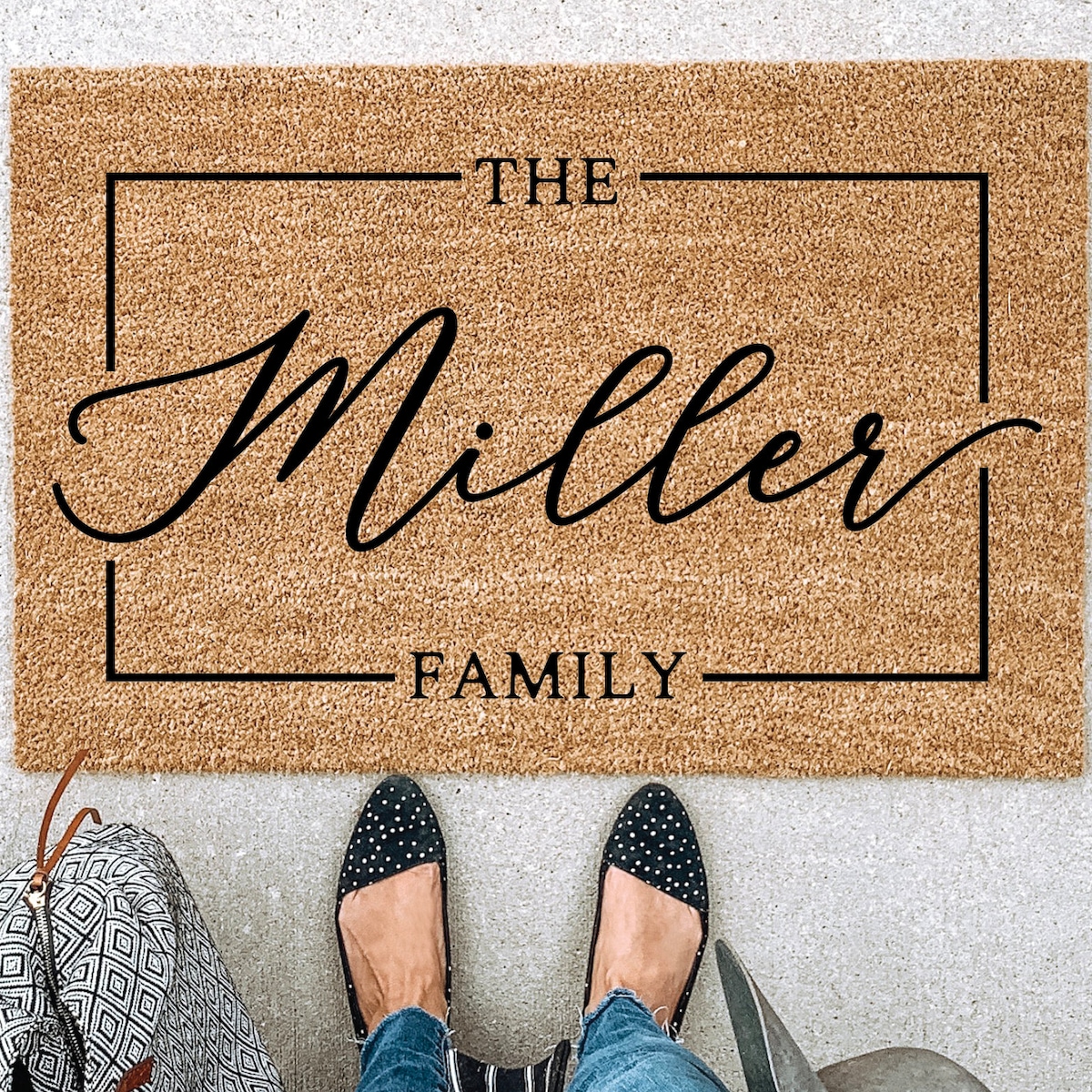 Custom doormat
