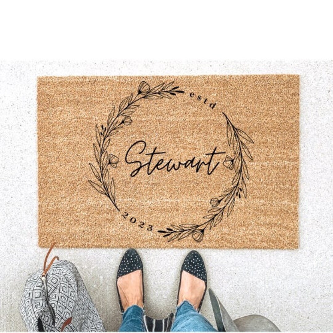 Mat for Front Porch Custom Doormat Customized Door Mat