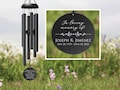 Memorial Wind Chimes, Memorial Gift Wind Chime, Sympathy Gift, Personalized Wind Chimes, Gift for Loss of Loved One, Customized Memorial