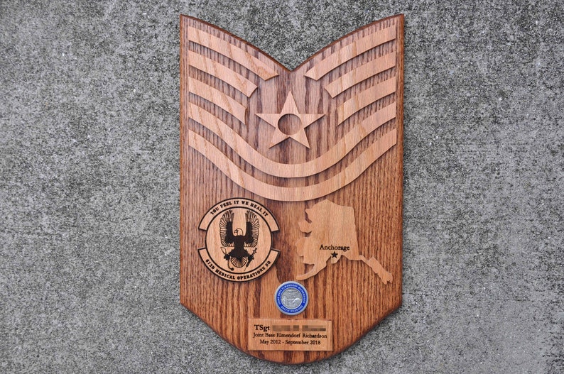 Air Force Going Away Plaque Etsy