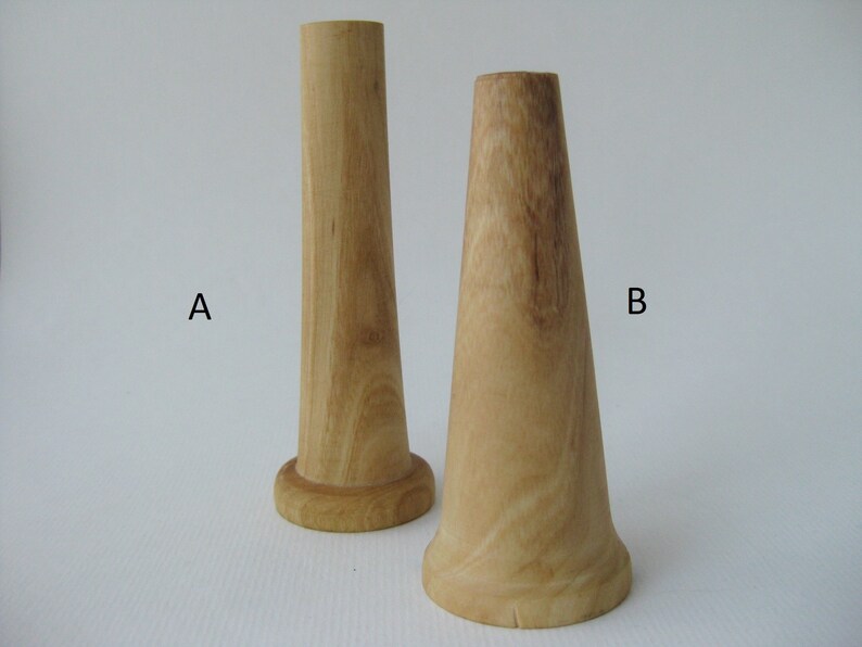 wood gift ring tree wooden ring cone jewelry display Olive wood ring cone housewarming gift home decor gift for her handmade