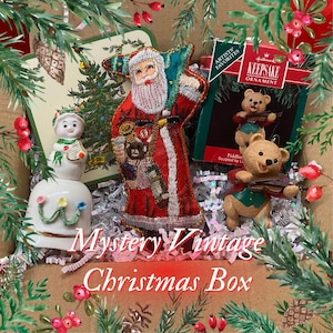 Vintage Christmas Mystery Box
