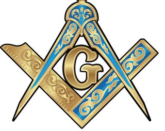 Freemason Logo, masonic SVG, mason square & compass, Freemason lodge emblem for svg t-shirt eps pdf png download