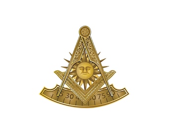 Past Master Logo - Freemason logo - Square and Compass - PHA logo - Masonic Svg + Png + Pdf + Eps - Digital File - Instant Download