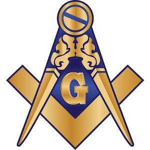 Freemason Logo, masonic SVG, mason square & compass, Freemason lodge emblem for svg t-shirt eps pdf png download