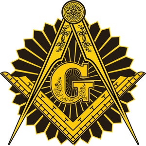 Freemason Logo, masonic SVG, mason square & compass, Freemason lodge emblem for svg t-shirt eps pdf png download