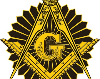 フリーメイソンのロゴ、フリーメイソンの SVG、メイソンの定規と