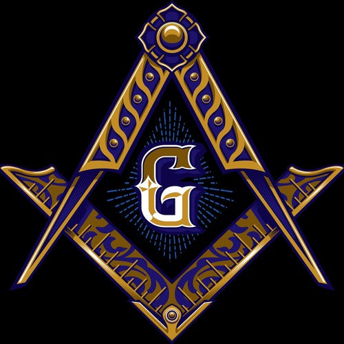 Freemason Logo Masonic SVG Mason Square & Compass Freemason - Etsy