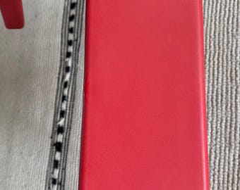 Vintate Rare IKEA MÄSTERBY Step Stool Chris Martin Red Art