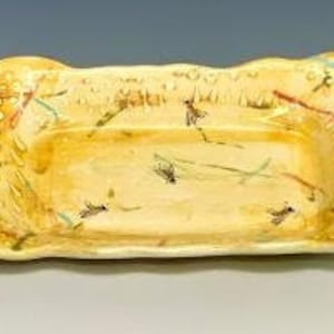Golden Bee Serving Dish