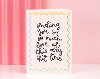 Sending You So Much Love - Greeting Card - Sympathy / Get Well Soon / Sorry