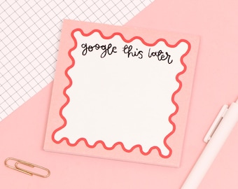 Memo Pad - Google This Later