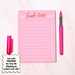 A6 Notepad - What Fresh Hell Is This?