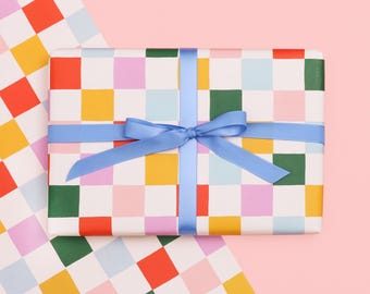 Gift Wrap - Picnic Checkerboard