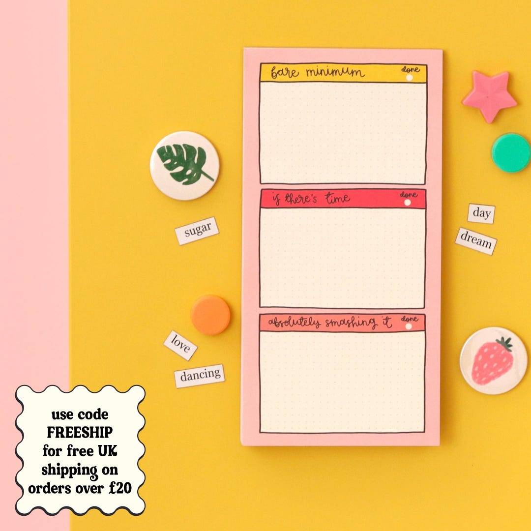 To Do List - Sort Your Priorities Out - Magnetic - Notepad - Stationery