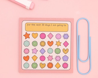 Memo pad - 30 day challenge