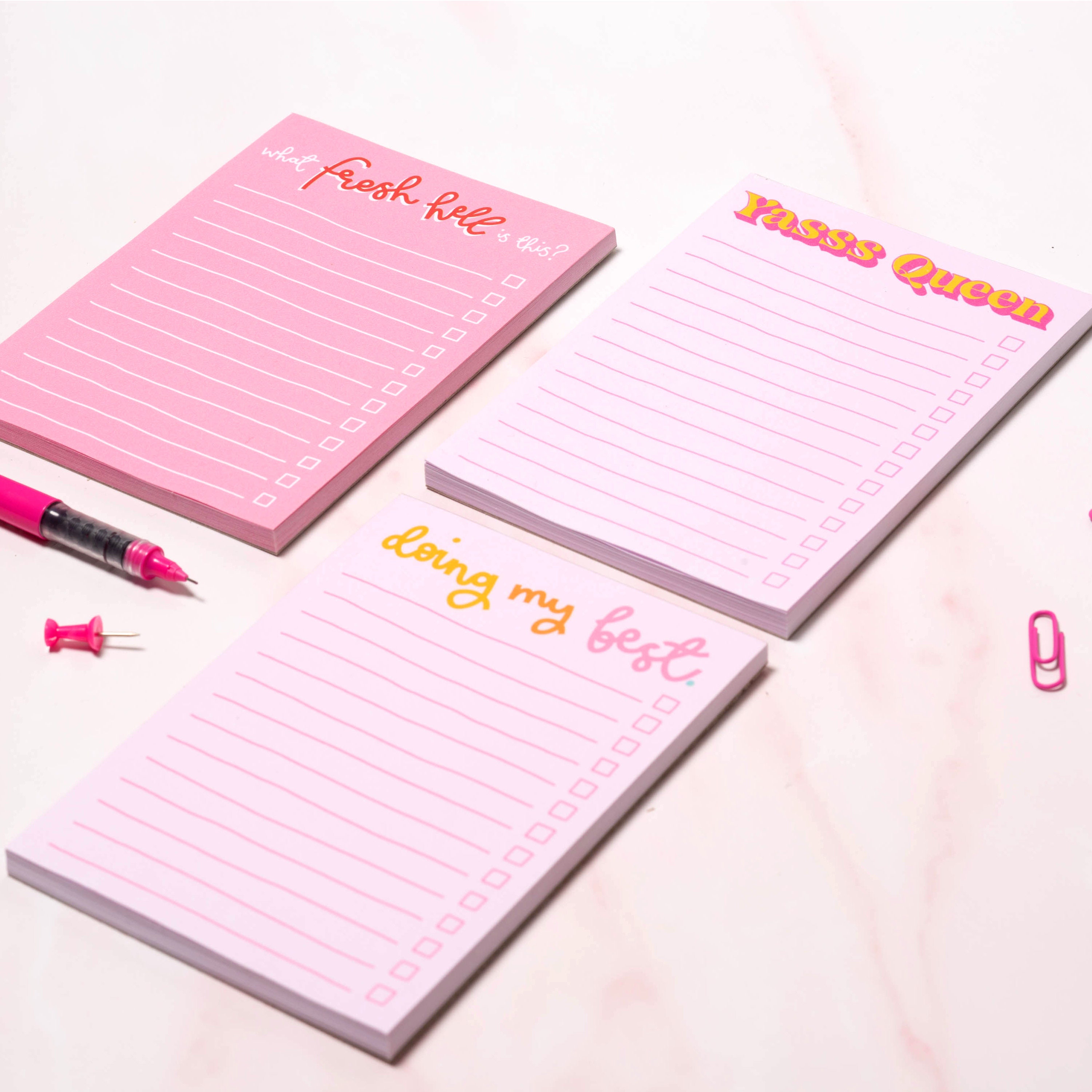 A6 Notepad What Fresh Hell is This Etsy UK