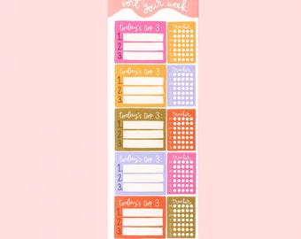 Planner Stickers - Goals & Tracking