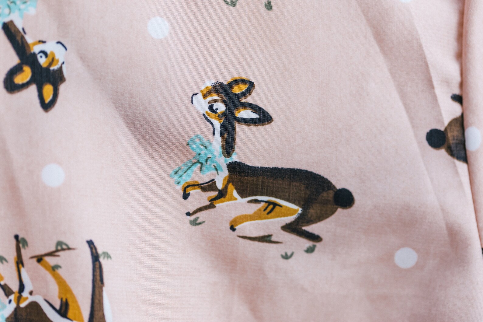 new  Casual Long Sleeve O Neck Deer Print main image 0