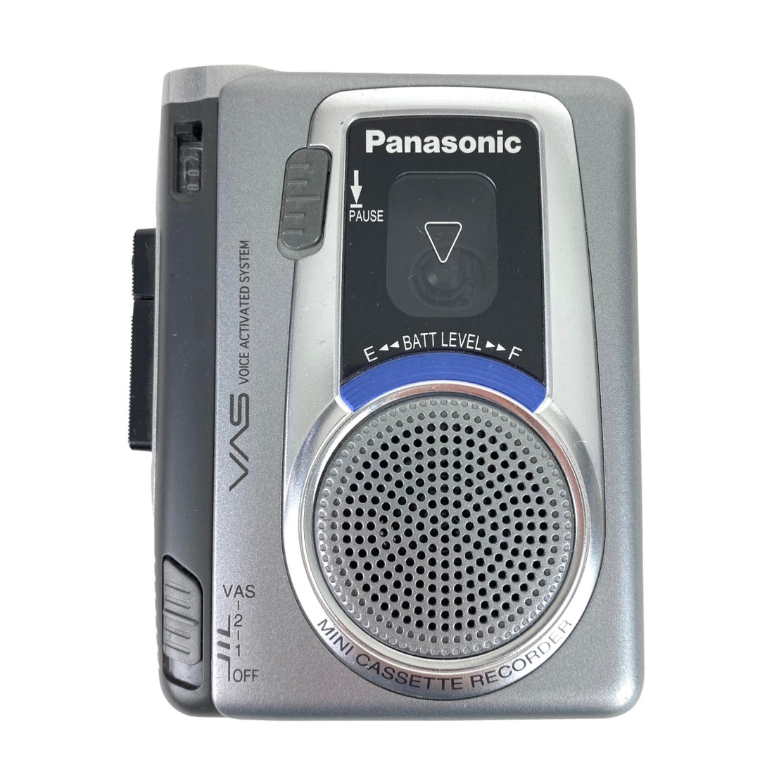 Panasonic Mini Cassette Recorder RQL30 Tested Full Size Tape Etsy