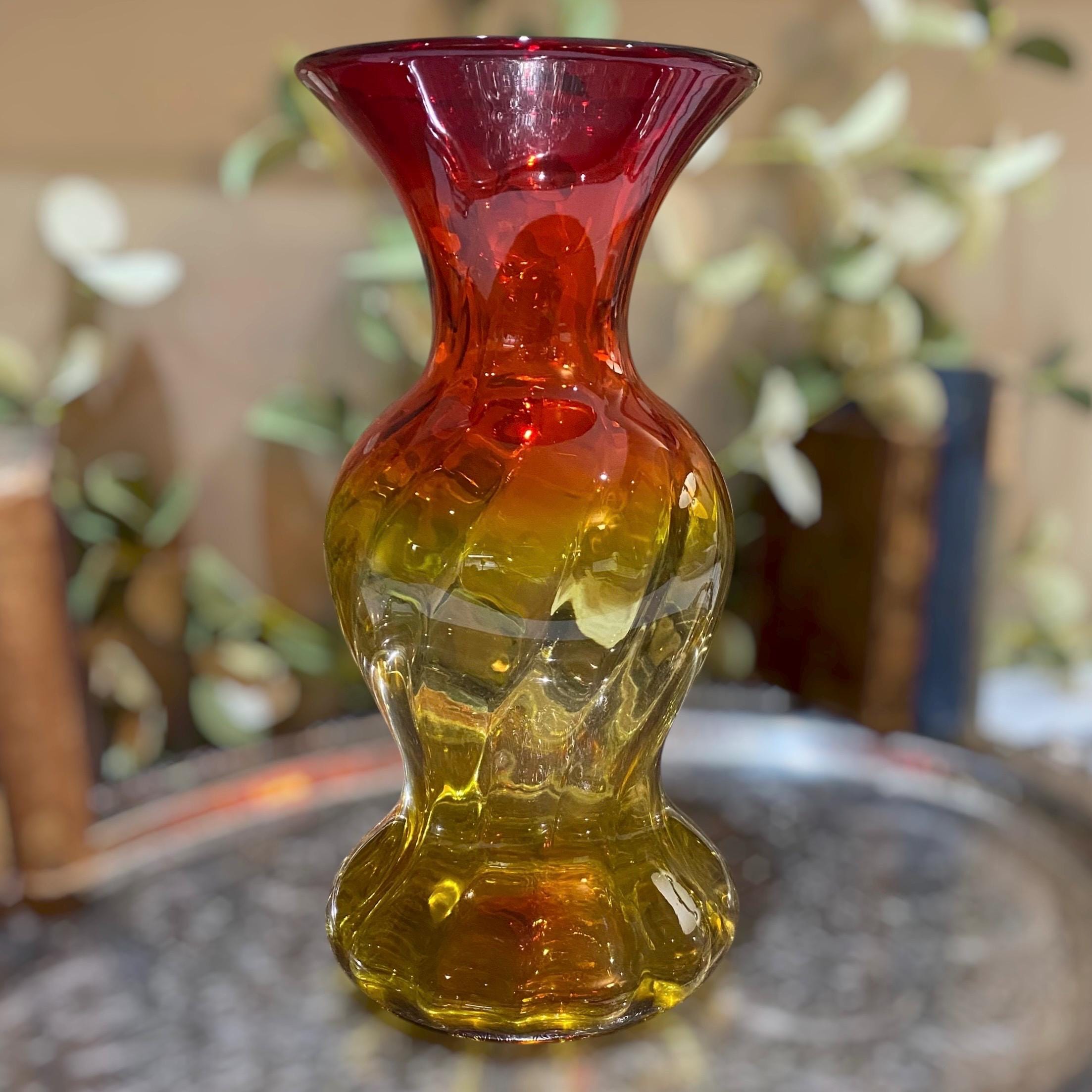 Blenko Large Vases - Etsy