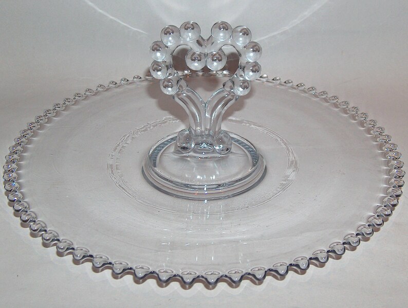 8132 Vintage Imperial Candlewick Large 12 Plate Tray Etsy