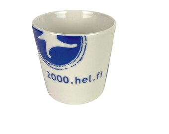 Arabia Finland Helsinki Coffee Tea Mug 2000.Hel.Fi European City Of Culture Rare
