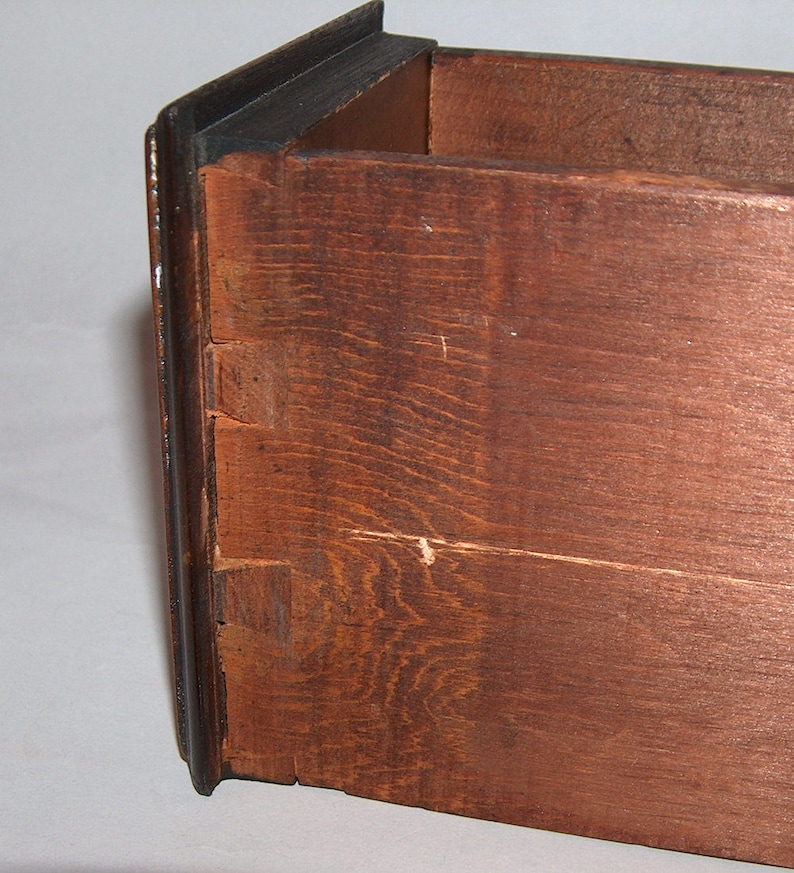 Outstanding Antique 19th C Burled Walnut Wood Lowboy Chest Table Queen Anne Banded Top Original Hardware at Vintageway Furniture 8008