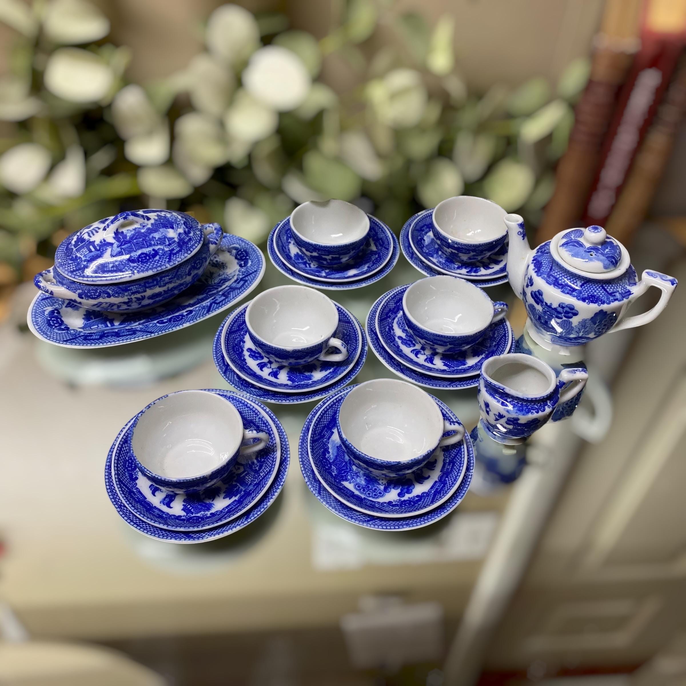 Japan Blue Willow - Etsy
