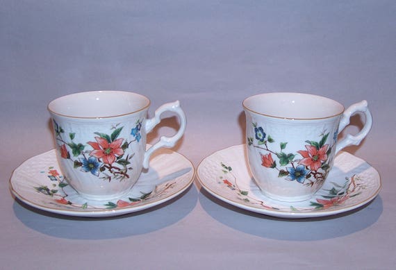 Mikasa Renaissance Monique SET 2 Soup Salad Pasta Bowls 9 Vintage Fine China Dinnerware at Vintageway Furniture 8468
