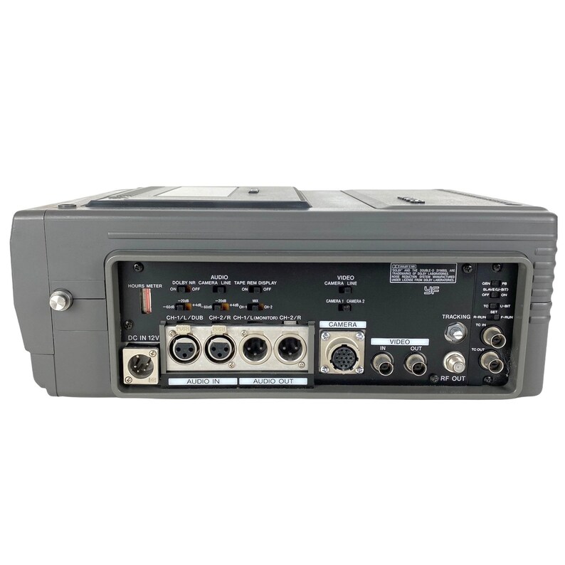 Sony Umatic S SP VO8800 Portable Videocassette Recorder With Etsy