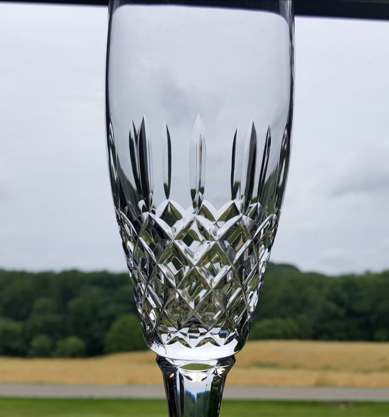 Mikasa Crystal Coventry Champagne Glasses Toasting Flutes Etsy