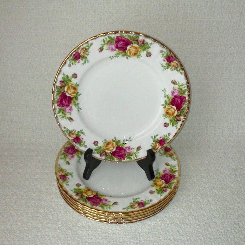 Rose Pattern China Etsy