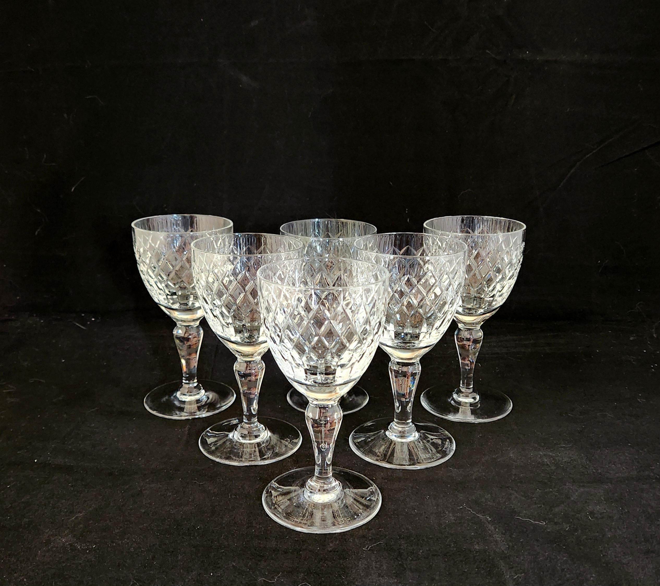 高島屋 english  brierley crystal Tall Bruce Brandy Glass | Royal Brierley | Handcrafted