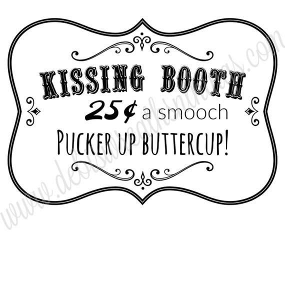 Download Kissing Booth Svg Valentine Svg Love Svg Smooch Svg Etsy