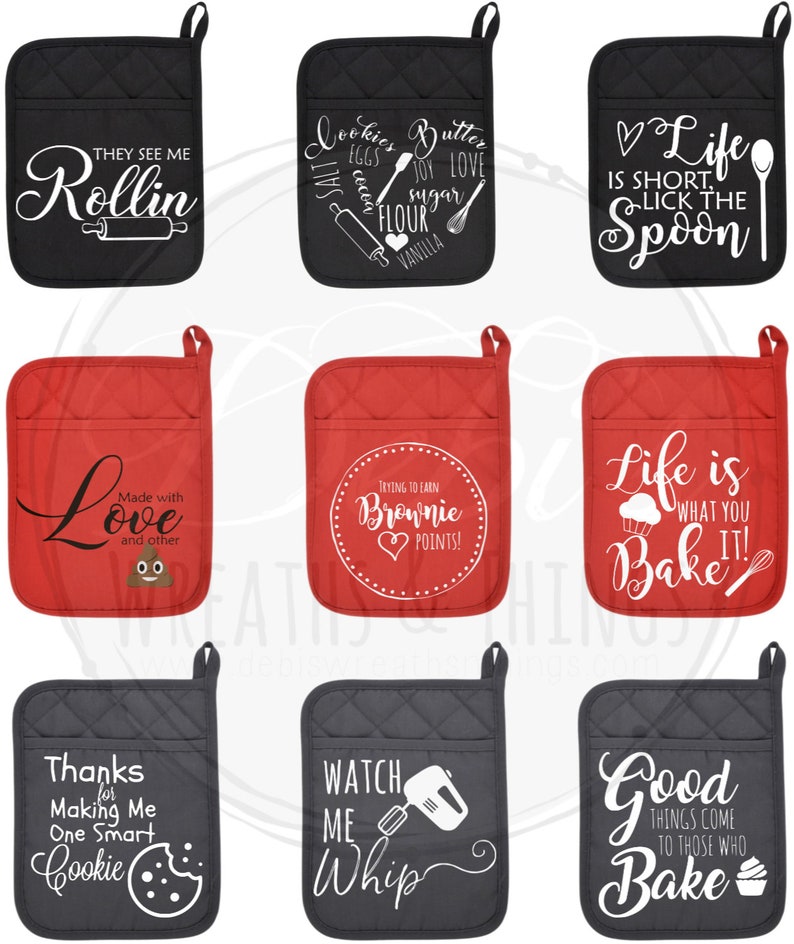 Download Pot holder bundle svg files for cricut png file Oven Mitt ...