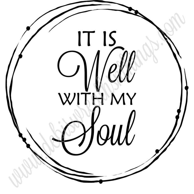 Download It is well with my soul SVG Christian SVG Religious Cricut ...