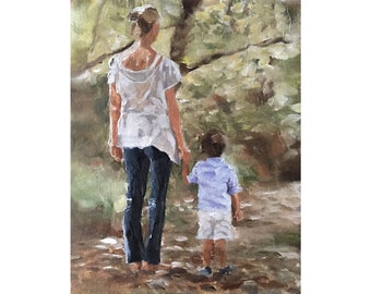 Painting mother | Etsy
